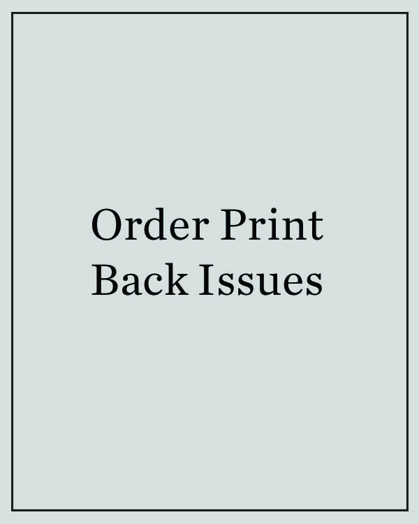 Order Print Back Issues