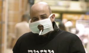 Screenshot of an Israeli comedy show