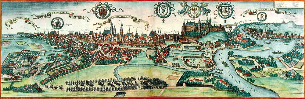 16th century painting of Krakow