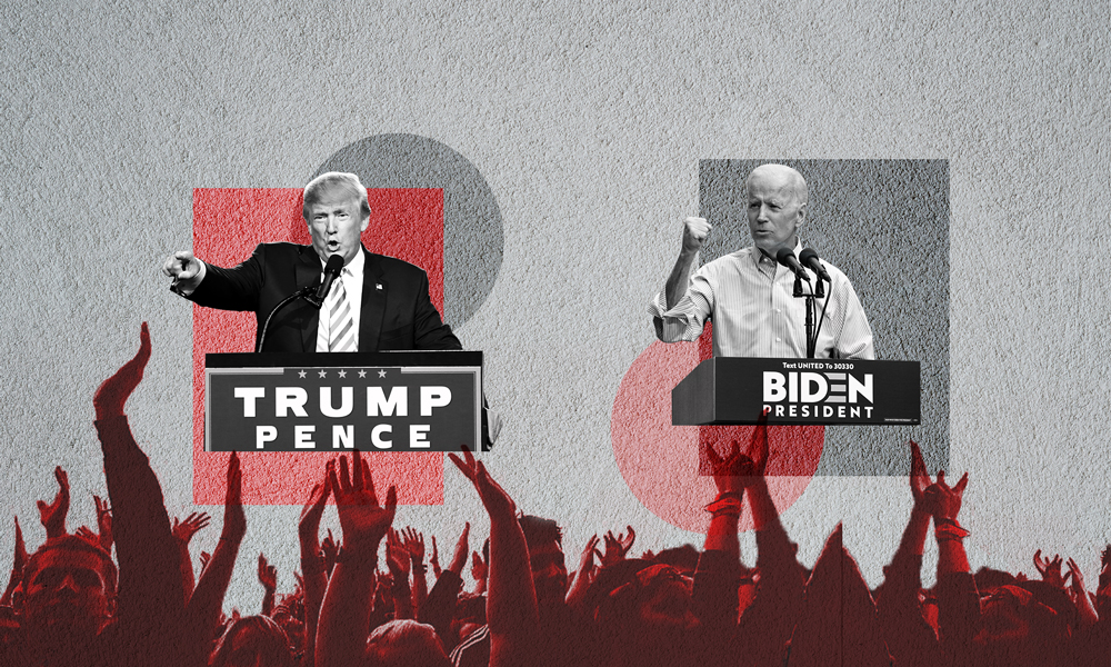 Final Moments of the 2020 Campaign: Trump/Pence vs Biden/Harris
