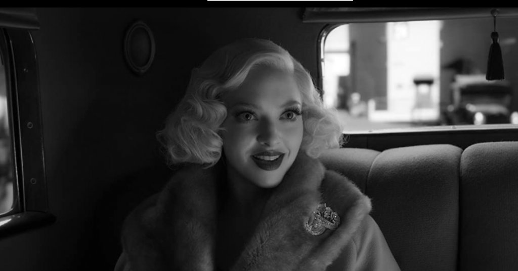 Amanda Seyfried in Mank (2020) - movie review by Glenn Frankel