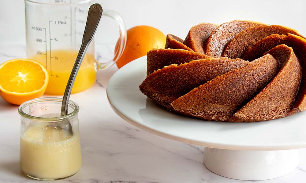 Bundt Cake with Icing