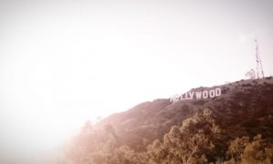 Hollywood sign where the Shidduch started.