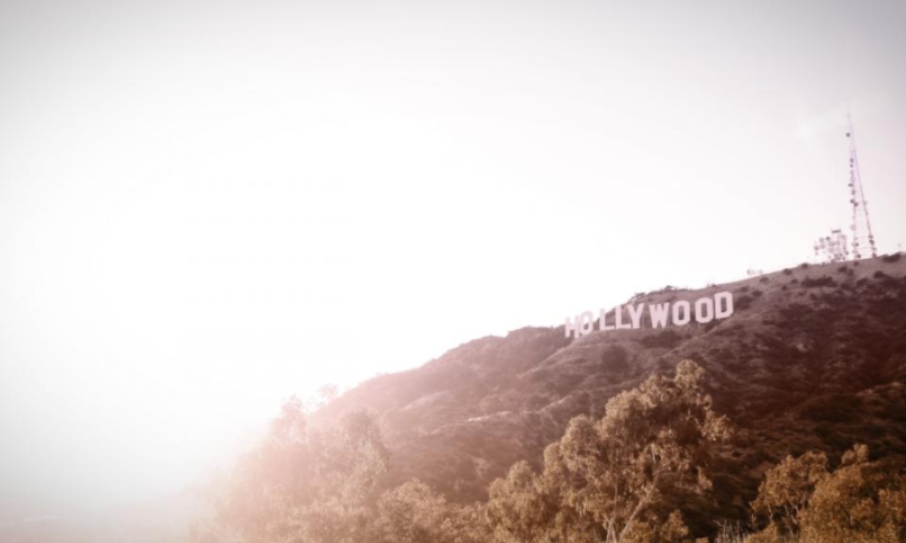 Hollywood sign where the Shidduch started.