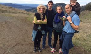 Rabbi Edelstein with family In Iceland, 2016. Beshert.