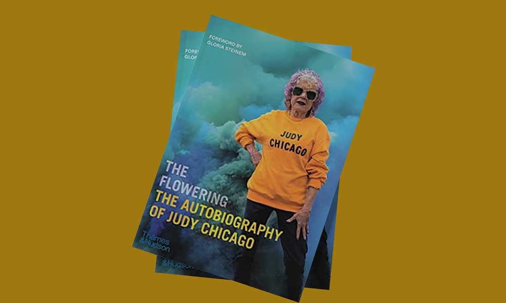 Book about art and artist Judy Chicago
