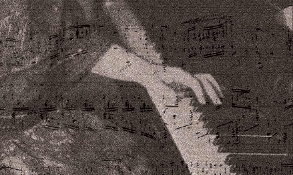 Sheet music for short story by Rona Arato