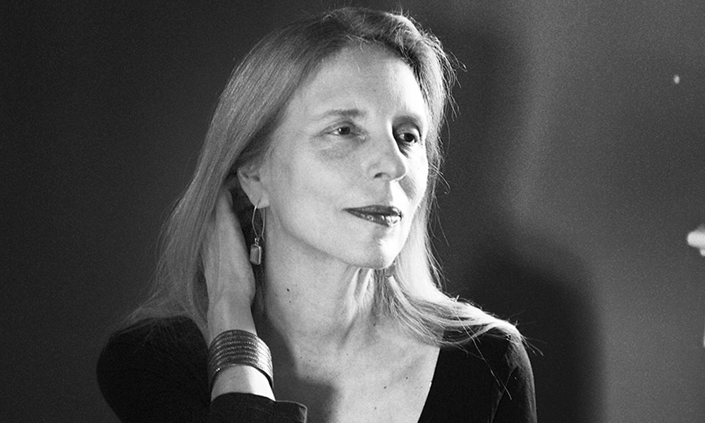 Black and white headshot of Nadine Epstein.