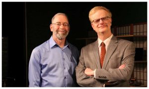 Television historians Walter J. Podrazik and Harry Castleman.