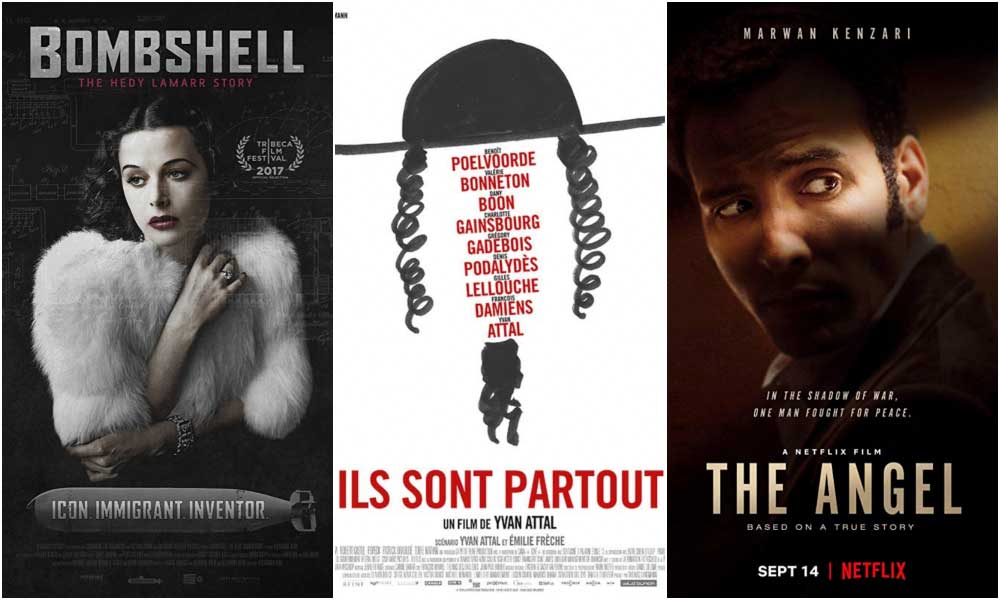 Movie Posters for Bombshell, Ils Sont Partout and The Angel
