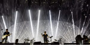 Radiohead playing