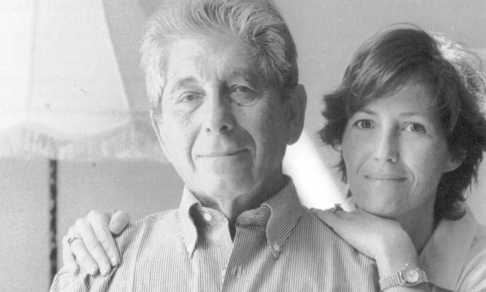 Anna Salton Eisen and her father George Salton
