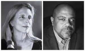 Head shots of Nadine Eptein and Eric K. Ward