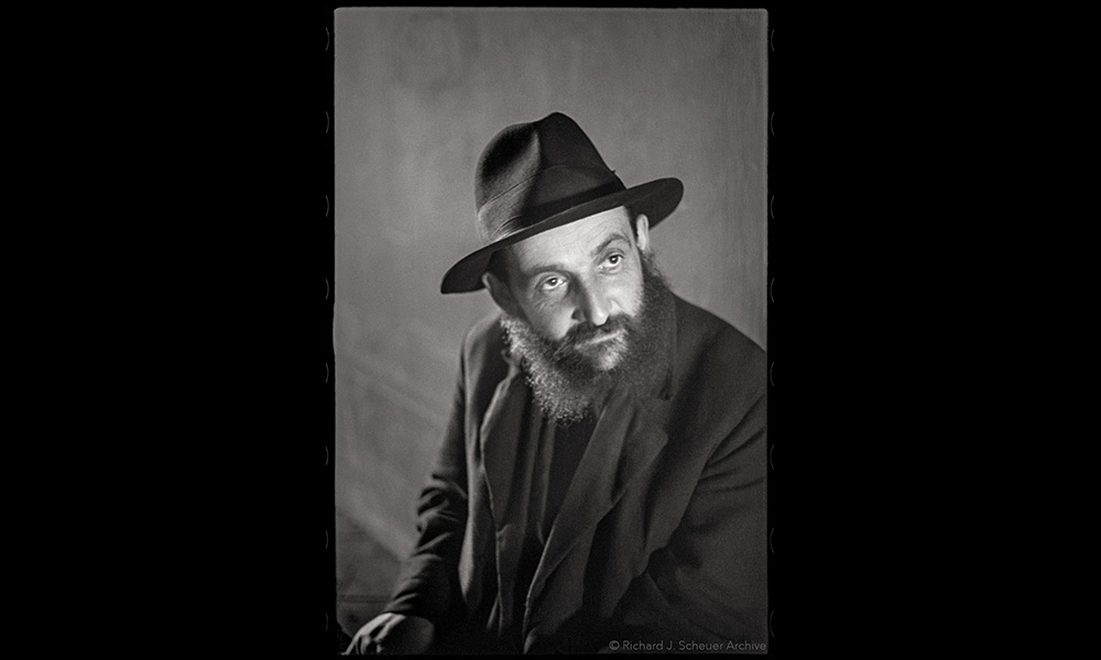 Photograph of a Warsaw man in 1934