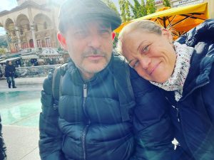 Yael Lavie and her husband Oded