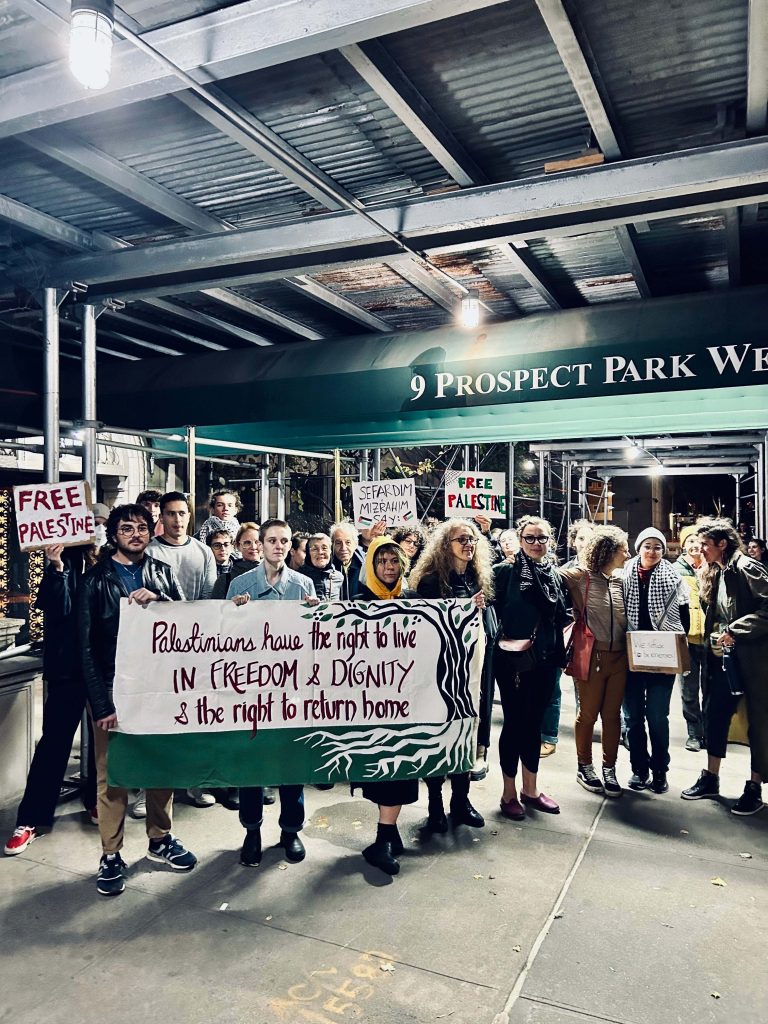 JVP protest 