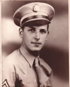 Morris Waitz military portrait in uniform