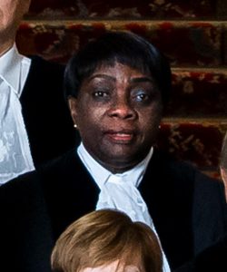 Vice President of the ICJ and Judge Julia Sebutinde 