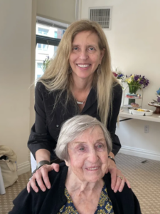 Joan Scheuer and Nadine Epstein