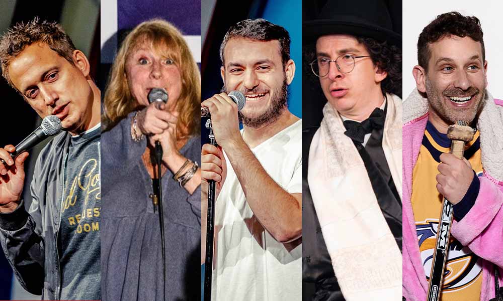 Jewish comedians facing antisemitism