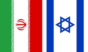 Iran and Israel Flags