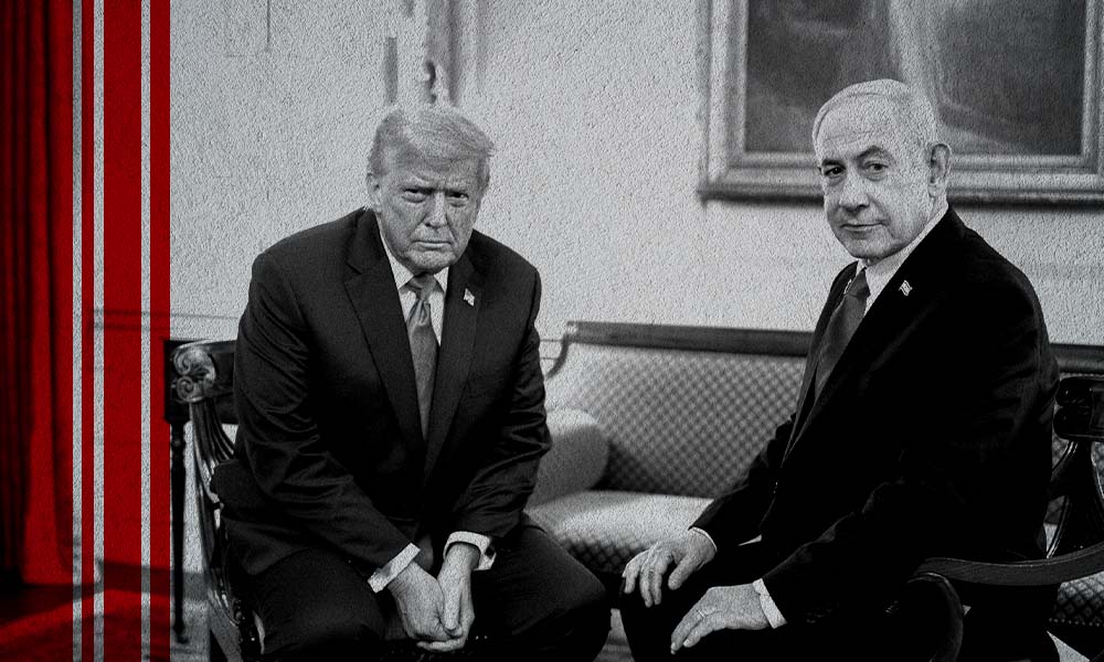 Donald Trump and Benjamin Netanyahu